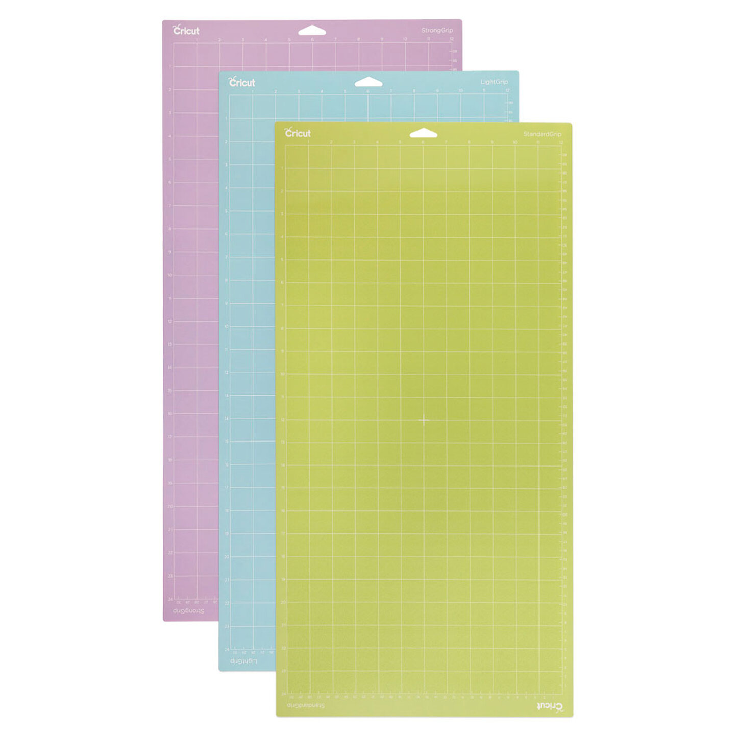 Cricut Explore/Maker Lightgrip-Standardgrip-Stronggrip Machine Mat (30X60 cm) 3-Pack